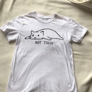“Not today” Cat T-Shirt